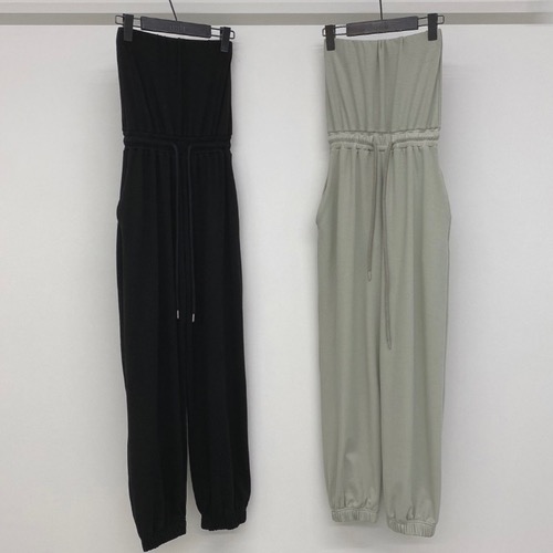 Top jumpsuit (black/ khaki) 6/28일부터 주문순차배송