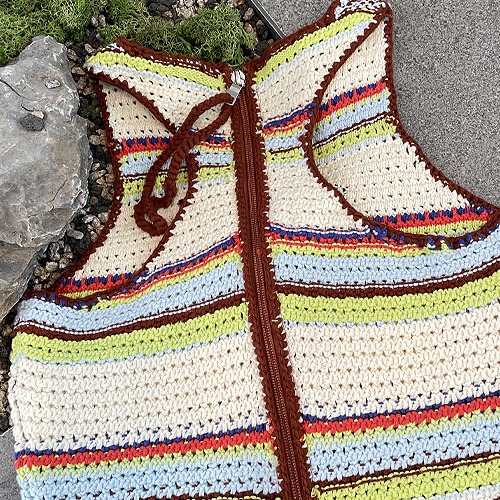 [수입]G rainbow knitting top