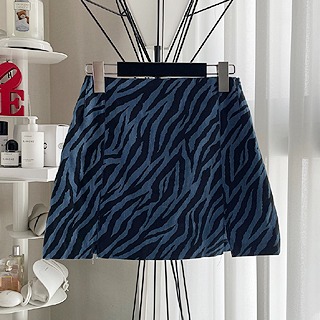 Zebra mini skirt 스몰피팅세일48000