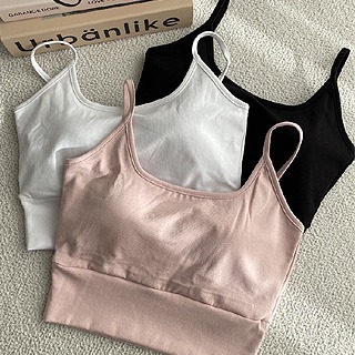 Spring bra top ﻿(white/ pink / black)