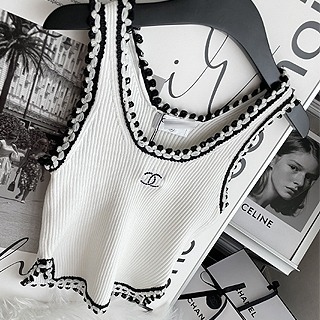 [수입]Chanel wool sleeveless 새상품세일 원단변경예정 78000
