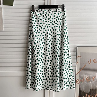 [수입]Green dot skirt