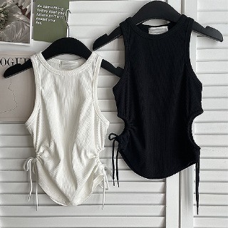 Cut out sleeveless