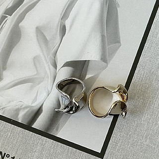 Wave ring (gold/ silver)